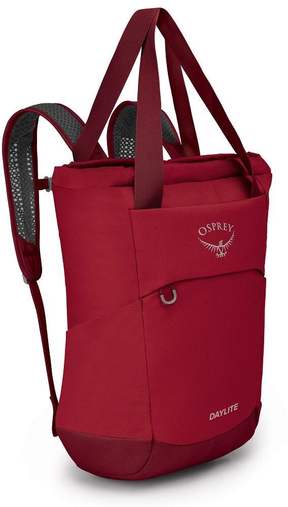 Туристический рюкзак с двумя лямками Osprey Daylite Tote Pack Cosmic Red