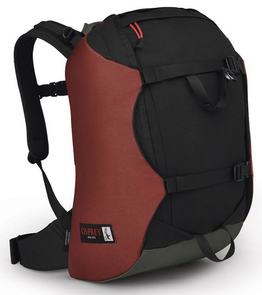 Туристический рюкзак с поясным ремнем Osprey Heritage Scarab 30 Bazan Red