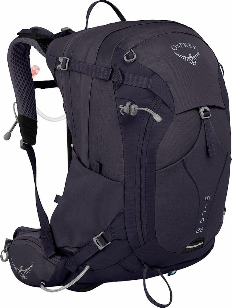 Черный рюкзак Osprey Mira 22 Celestial Charcoal