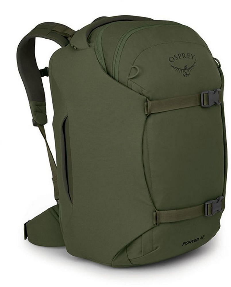 Туристический рюкзак с отделением для ноутбука Osprey Porter 46 Haybale Green
