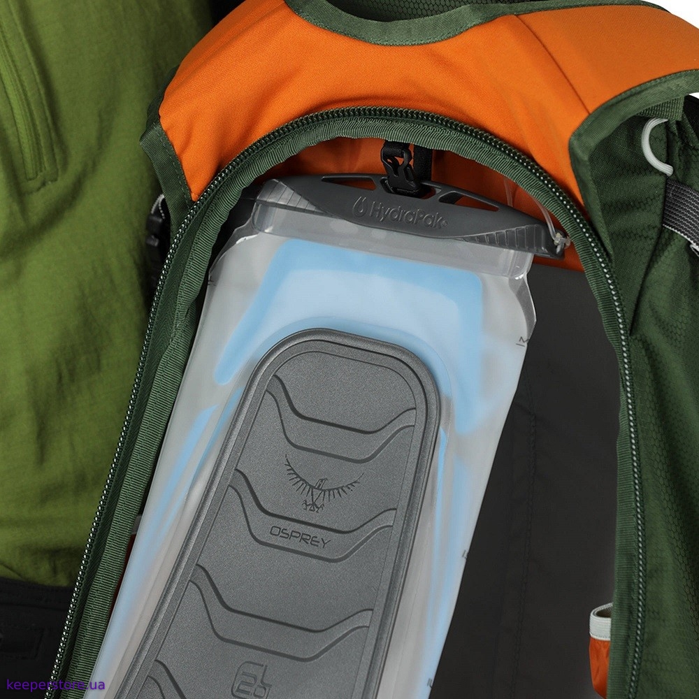 Osprey Soelden 22 Rucksack – 22 Liter, Dustmoss Green, Für Ski & Snowboard