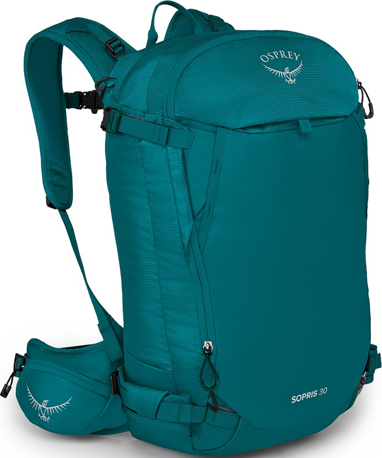 Характеристики рюкзак з кріпленням для сноуборду Osprey Sopris 30 Verdigris Green
