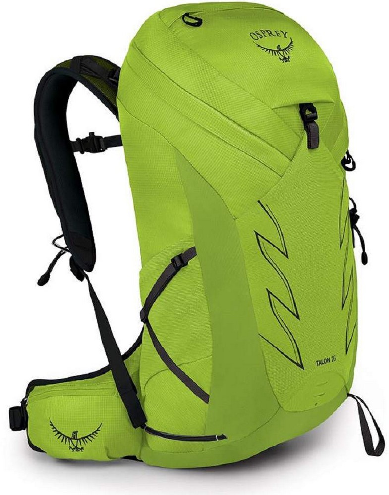 Нейлоновый туристический рюкзак Osprey Talon 26 Limon Green - S/M