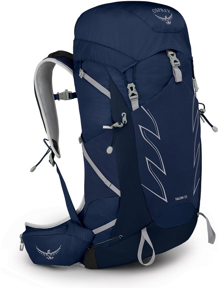 Туристический рюкзак с двумя лямками Osprey Talon 33 Ceramic Blue - S/M