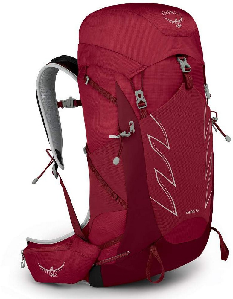 Рюкзак с боковыми карманами Osprey Talon 33 Cosmic Red - L/XL