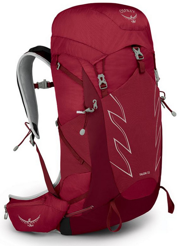 Нейлоновый туристический рюкзак Osprey Talon 33 Cosmic Red - S/M