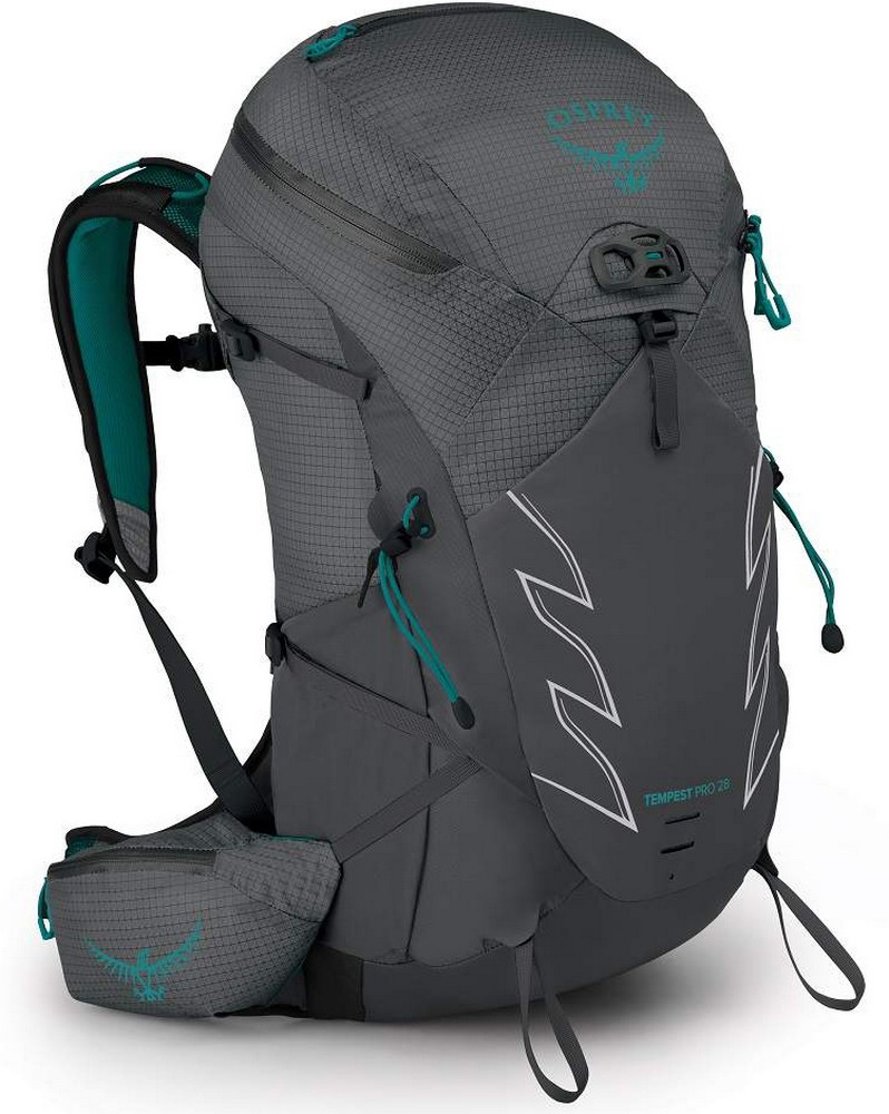 Рюкзак с боковыми карманами Osprey Tempest Pro 28 Titanium - WM/L