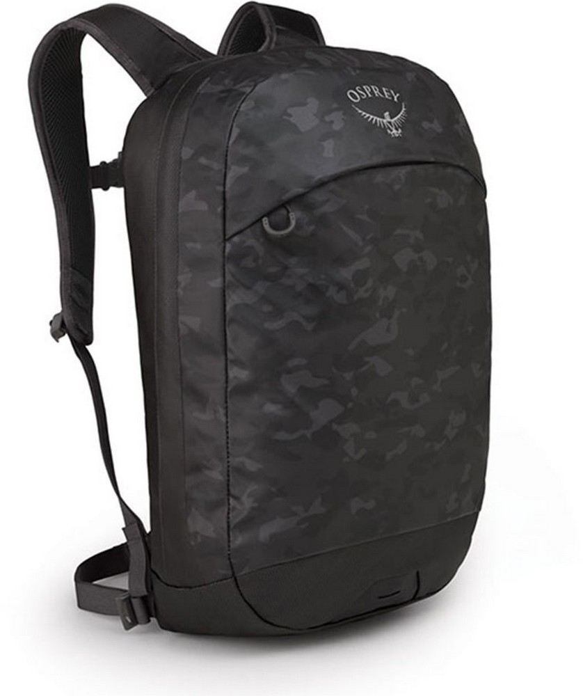 Черный рюкзак Osprey Transporter Panel Loader Camo Black