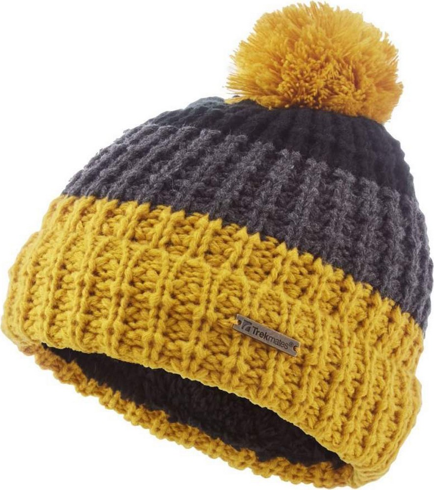 Мужская шапка Trekmates Jack Knitted Hat Jnr Nugget Gold