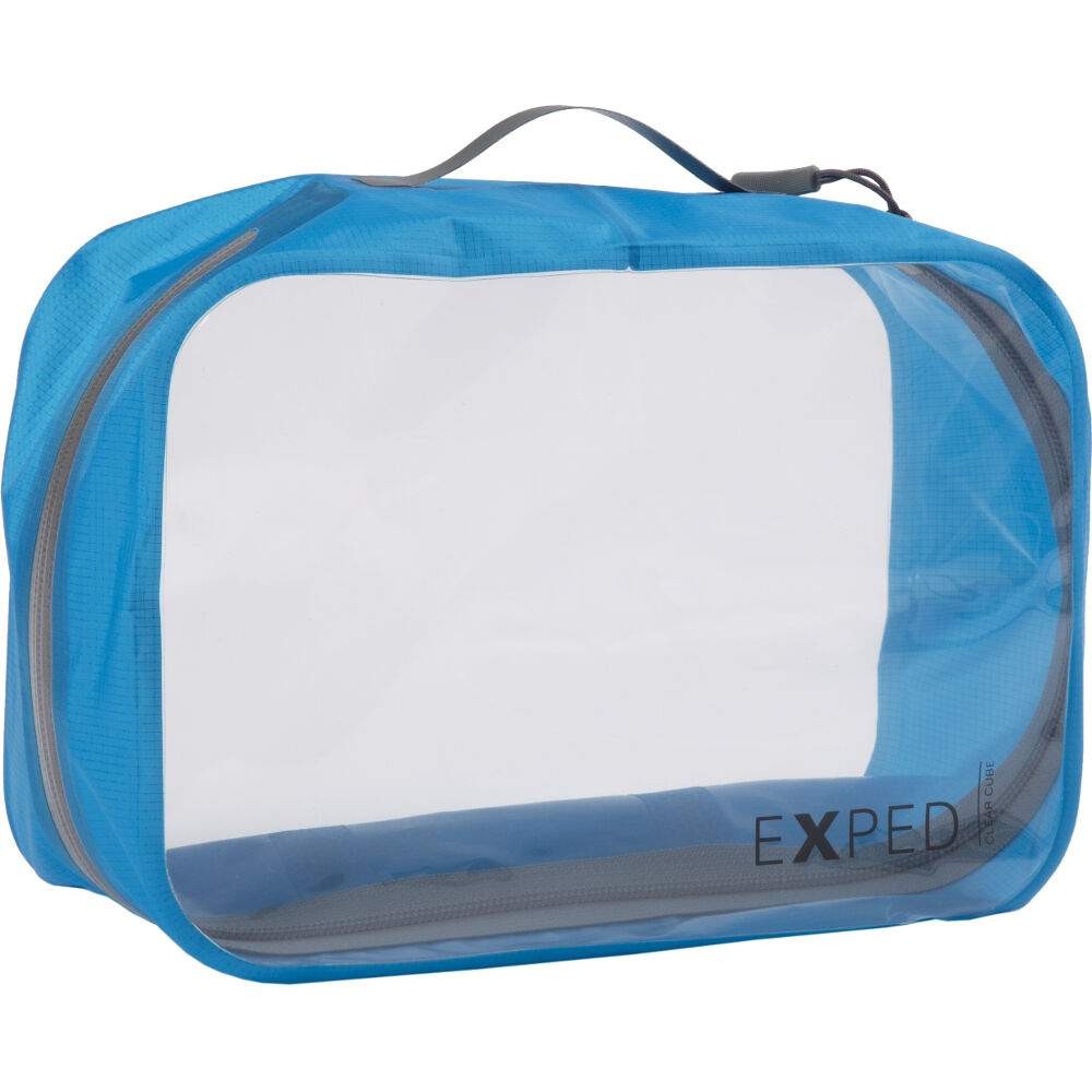 Гермомешок Exped Clear Cube L Cyan