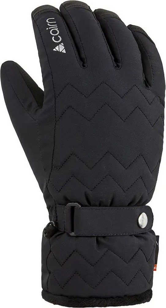 Черные перчатки Cairn Abyss 2 W black zigzag 6