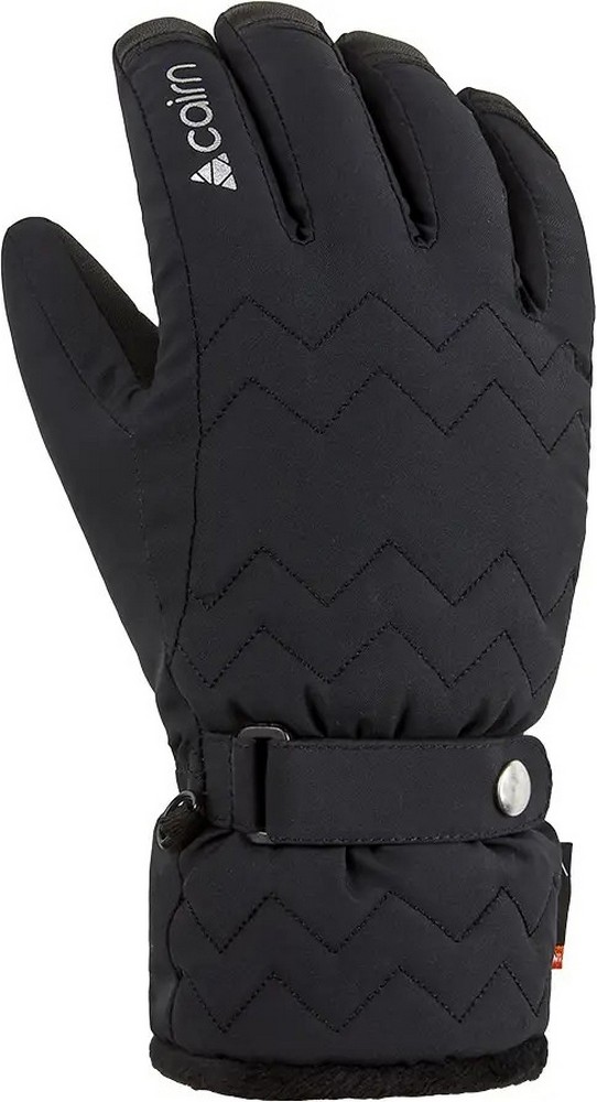 Черные перчатки Cairn Abyss 2 W black zigzag 6.5