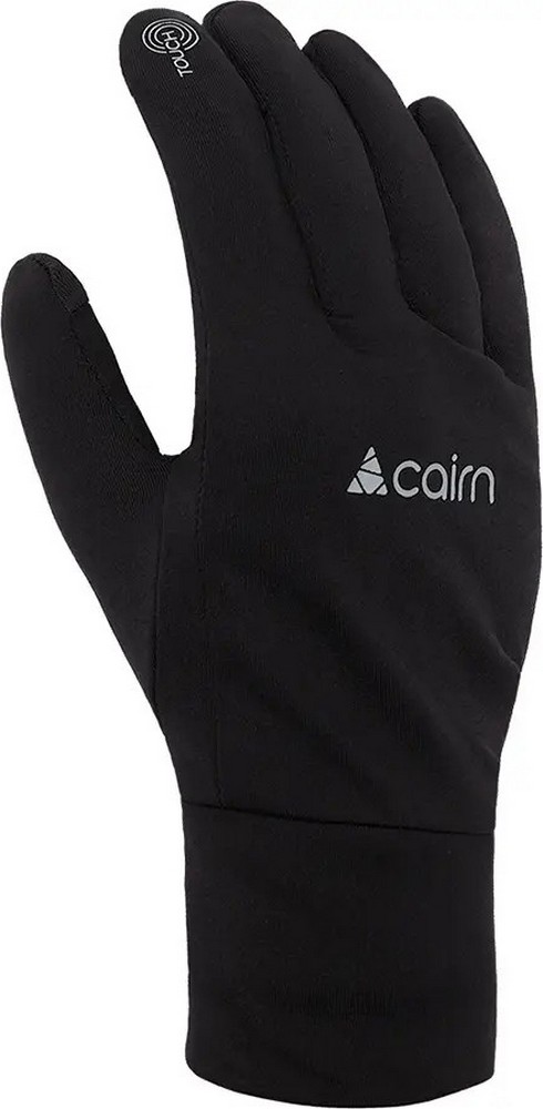 Черные перчатки Cairn Softex Touch black L