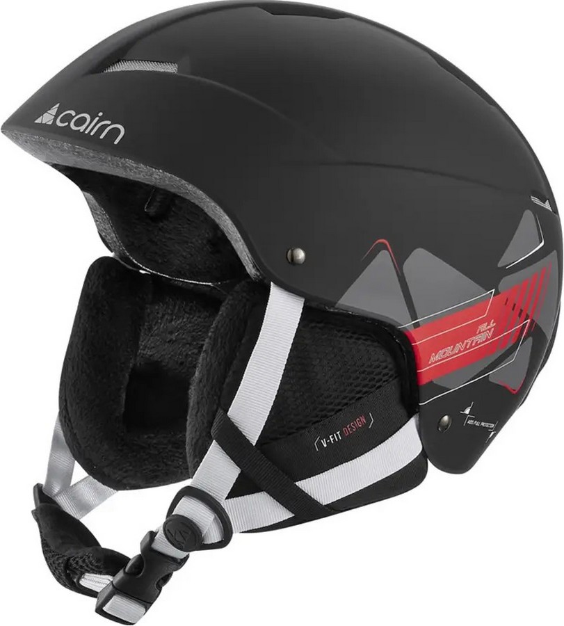 Зимний защитный шлем Cairn Andromed mat black-racing 57-58