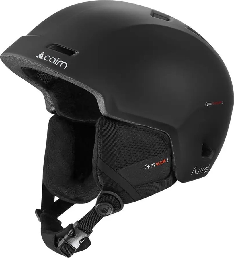 Зимний защитный шлем Cairn Astral mat black 55-56