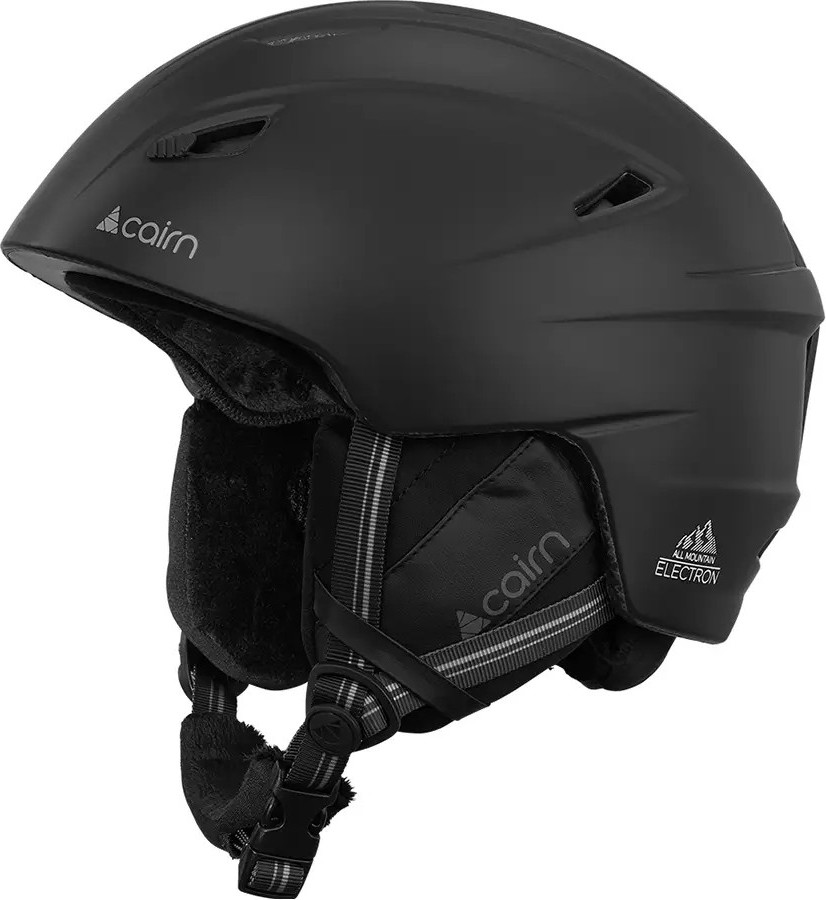 Зимний защитный шлем Cairn Electron mat black 57-58