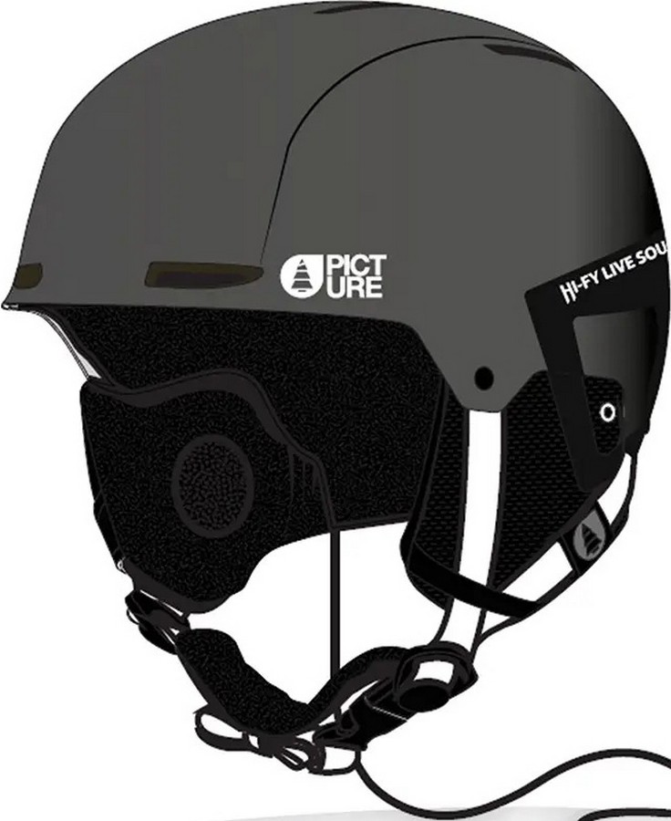 Защитный шлем с аудиосистемой Picture Organic Unity Hifi black L