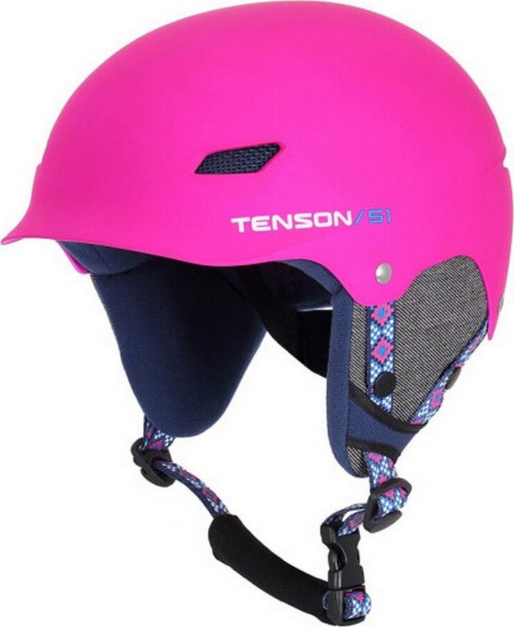 Рожевий захисний шолом Tenson Park Jr cerise