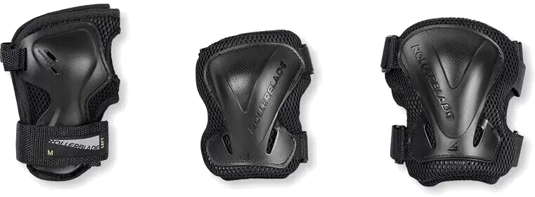 Комплект защиты для самоката RollerBlade Evo Gear 3 Pack 2020 (Чёрный, L)