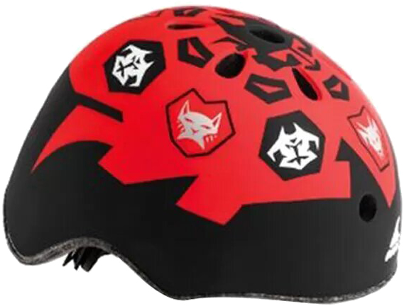 Шлем с светоотражателем RollerBlade Twist (Красный, 50-54)