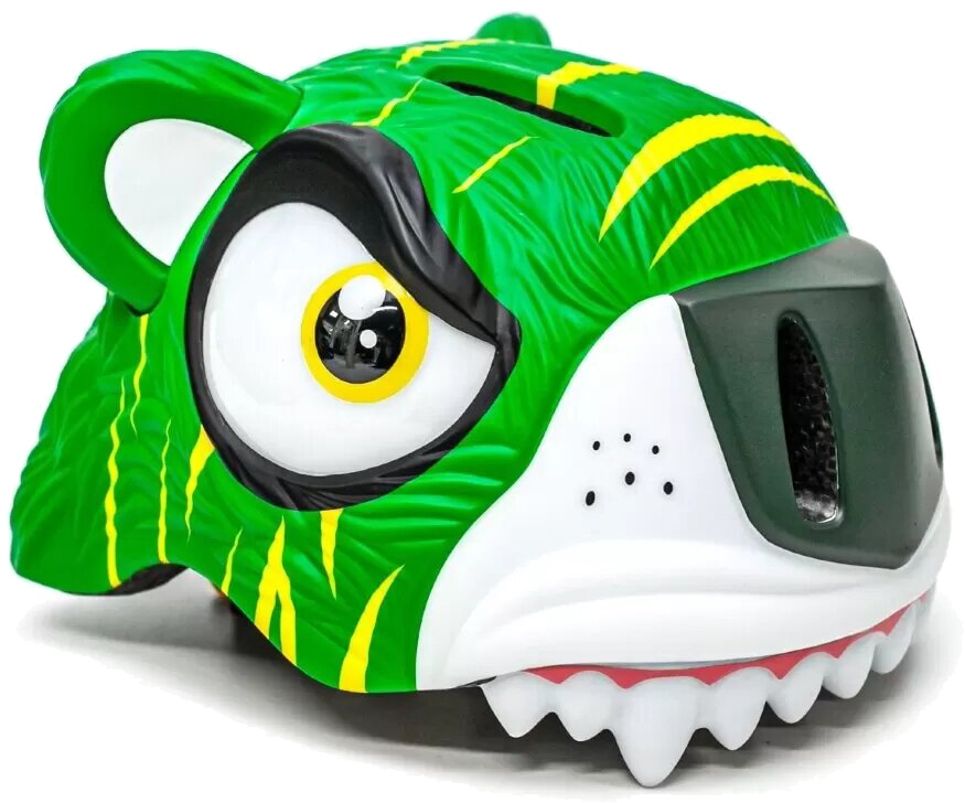 Шлем с светоотражателем Cigna Зеленый Тигр