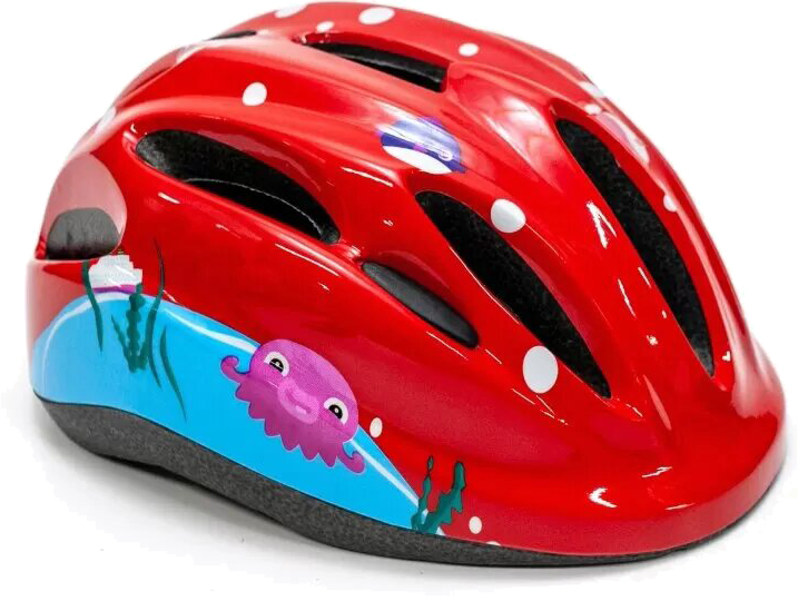 Детский шлем для велосипеда Cigna FSK KS502, Красный