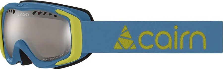 Гірськолижні маски зі сферичною лінзою Cairn Booster SPX3 Jr mat azure-lemon