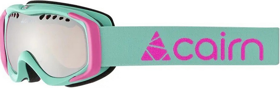Горнолыжные маски со сферической линзой Cairn Booster SPX3 Jr mat turquoise-pink