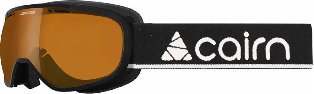 Лыжная маска для пасмурной погоды Cairn Genius OTG Photochromic mat black