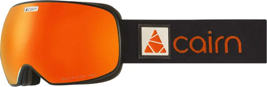 Лыжная маска с защитой от царапин Cairn Gravity SPX3 mat black-orange