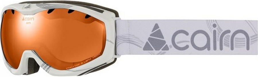 Лыжная маска с защитой от царапин Cairn Jam Photochromic white-silver curve