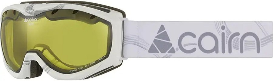 Лыжная маска с защитой от царапин Cairn Jam SPX1 white-silver curve