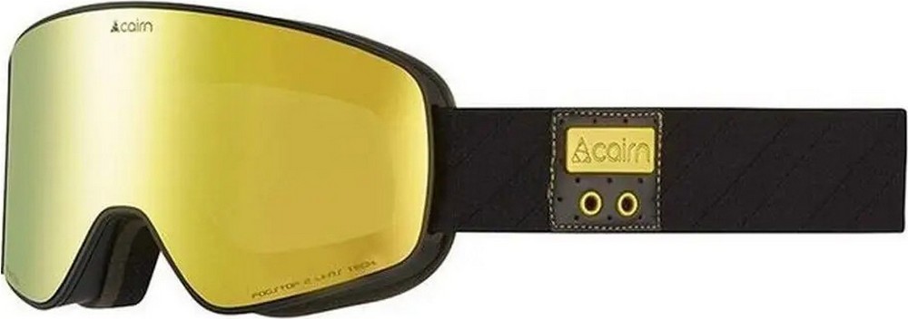Лыжная маска с защитой от царапин Cairn Magnitude CLX3 black-gold