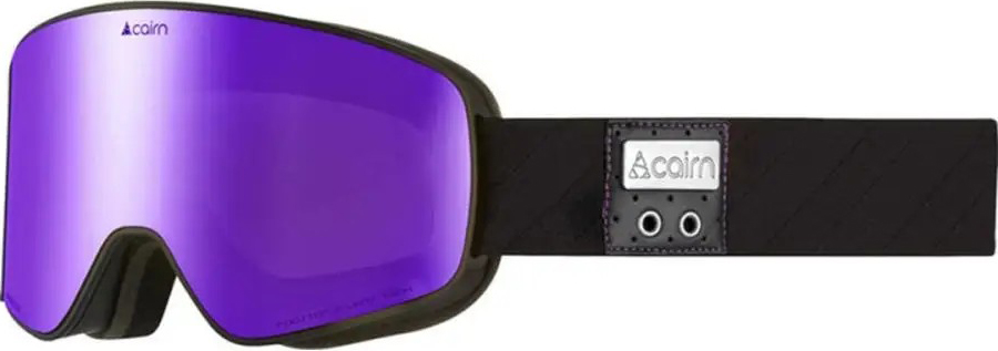 Лыжная маска с защитой от царапин Cairn Magnitude CLX3 mat plum-purple