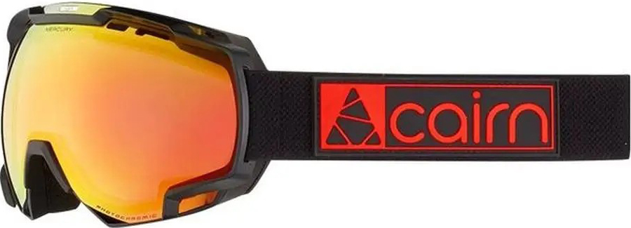 Лыжная маска с защитой от царапин Cairn Mercury Evolight black-orange