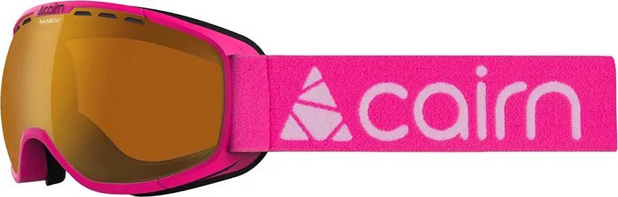 Лыжная маска для пасмурной погоды Cairn Rainbow Photochromic neon pink