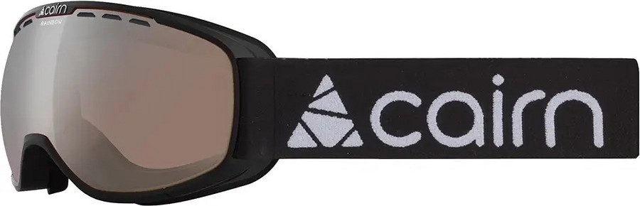 Гірськолижні маски зі сферичною лінзою Cairn Rainbow SPX3 mat black