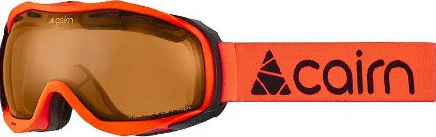 Лыжная маска для пасмурной погоды Cairn Speed Photochromic neon orange