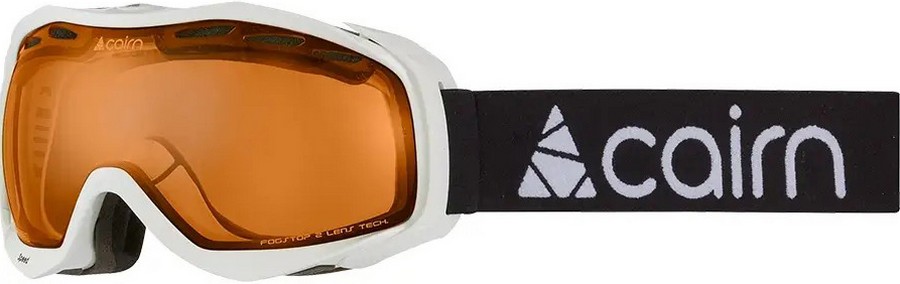 Лыжная маска для пасмурной погоды Cairn Speed Photochromic shiny white