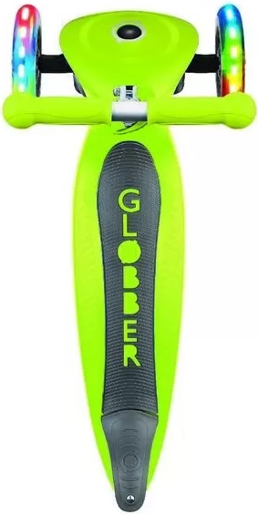 Самокат Globber серии Primo Foldable Lights, Зелёный цена 2925.00 грн - фотография 2