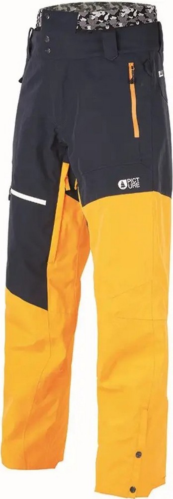 Мужские зимние спортивные штаны Picture Organic Alpin 2020 dark blue-yellow S