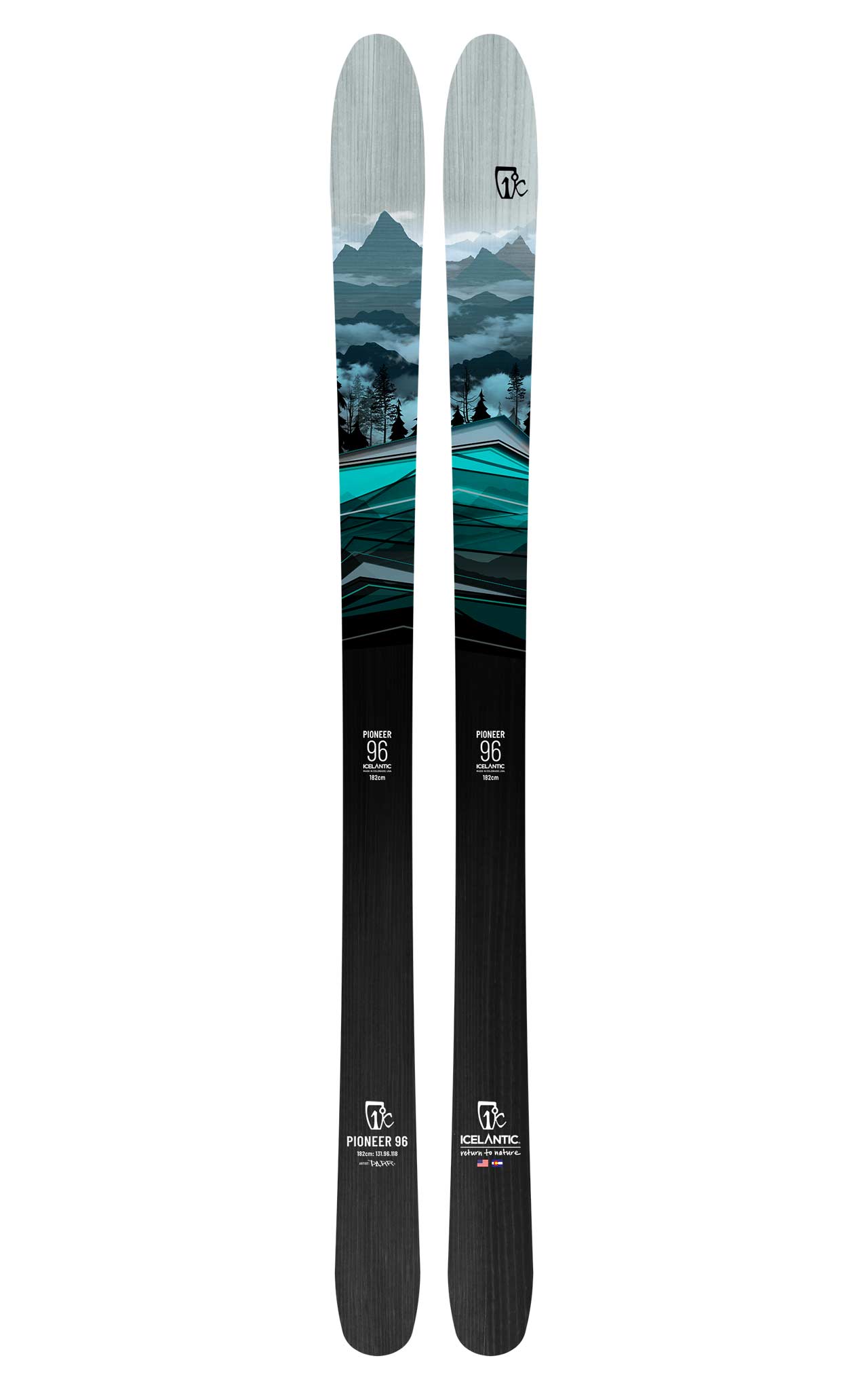Універсальні лижі Icelantic Pioneer 96 2022/2023 182cm