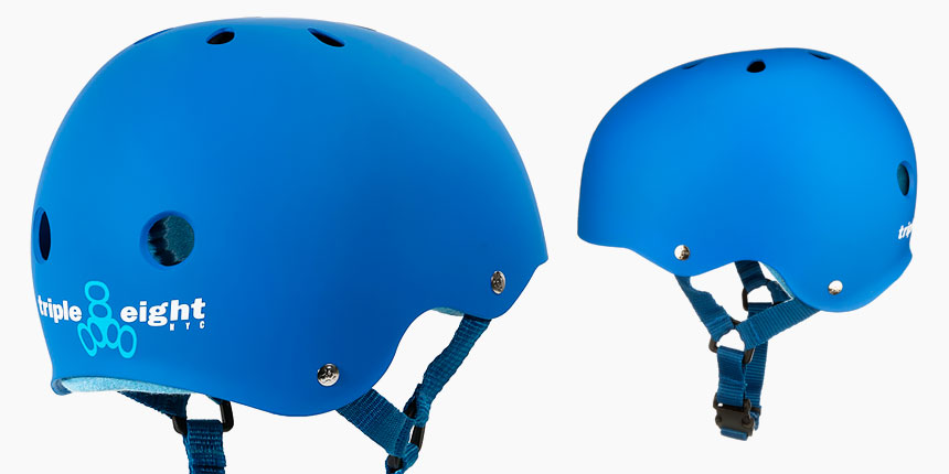Внешний вид Triple8 Sweatsaver Helmet Royal Blue