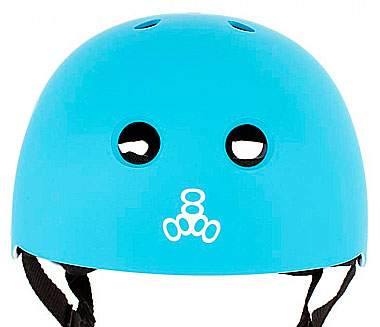 Передня частина Triple8 Sweatsaver Helmet Blue Fade